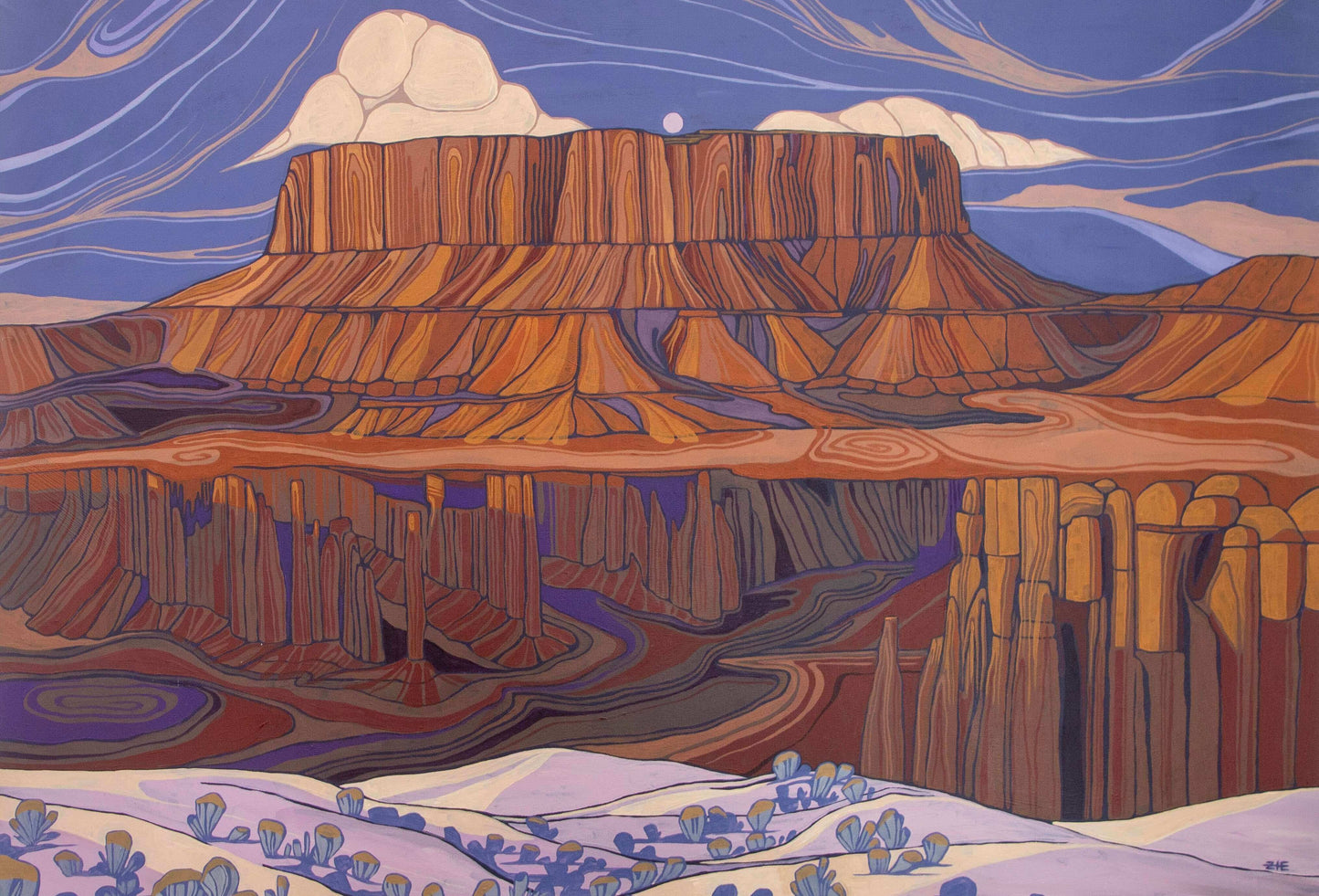 “Desert Gale” fine art print