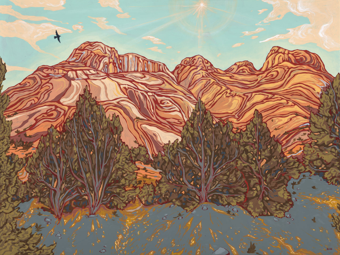 "Sun Dog" fine art print