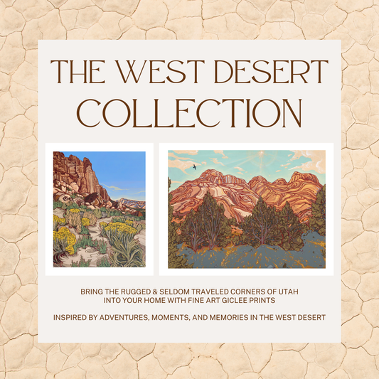 West Desert - Two Print Set