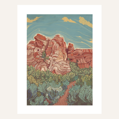 “The Approach” fine art print