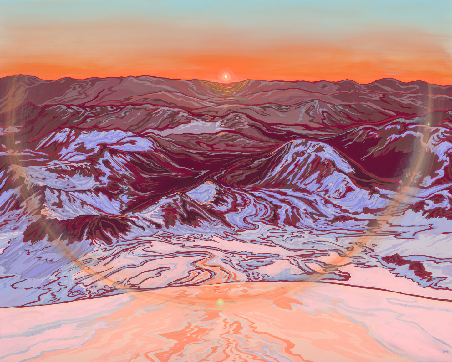 "I Used to be a Mountain" Fine Art Print